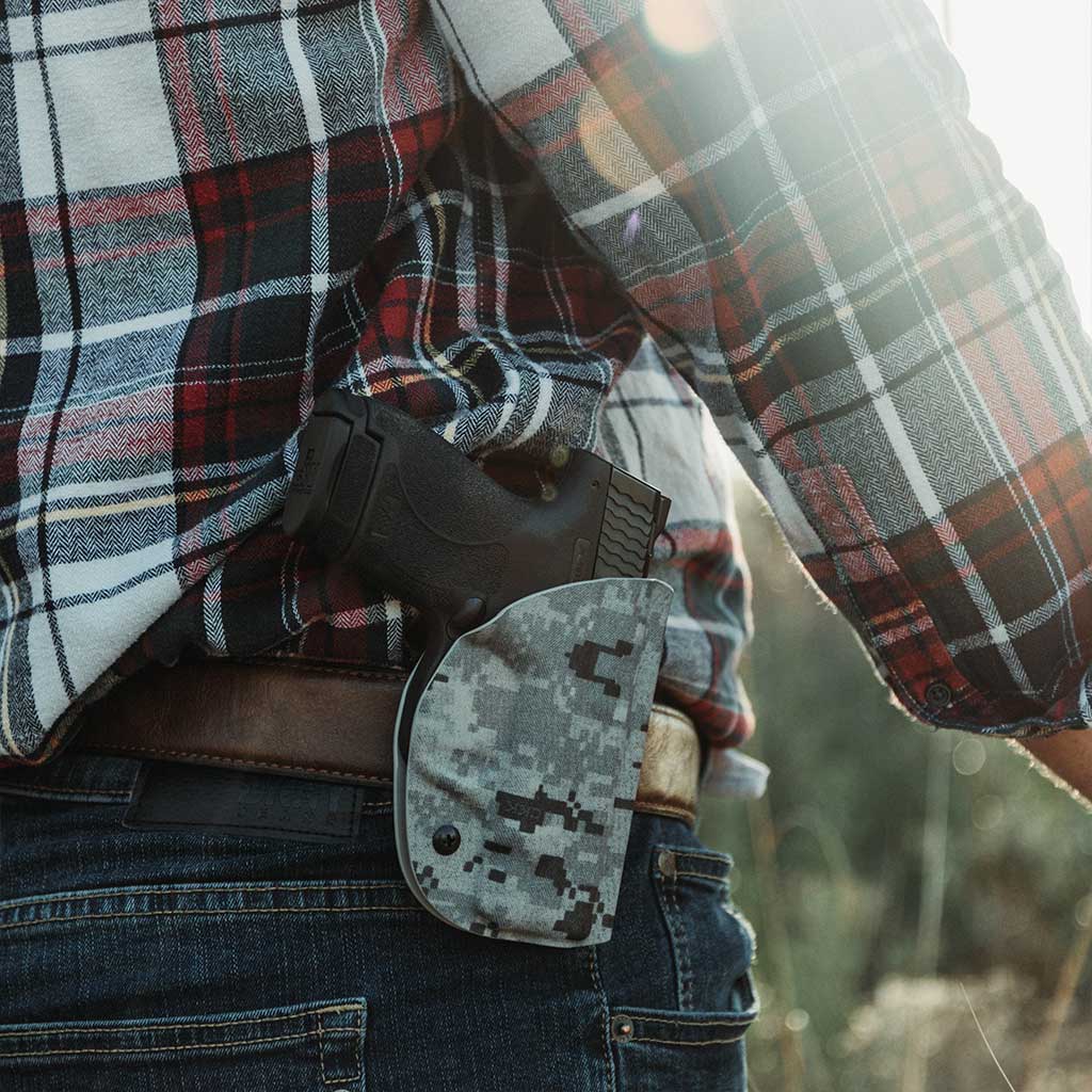 Outside-the-Waistband Paddle Clip Holster