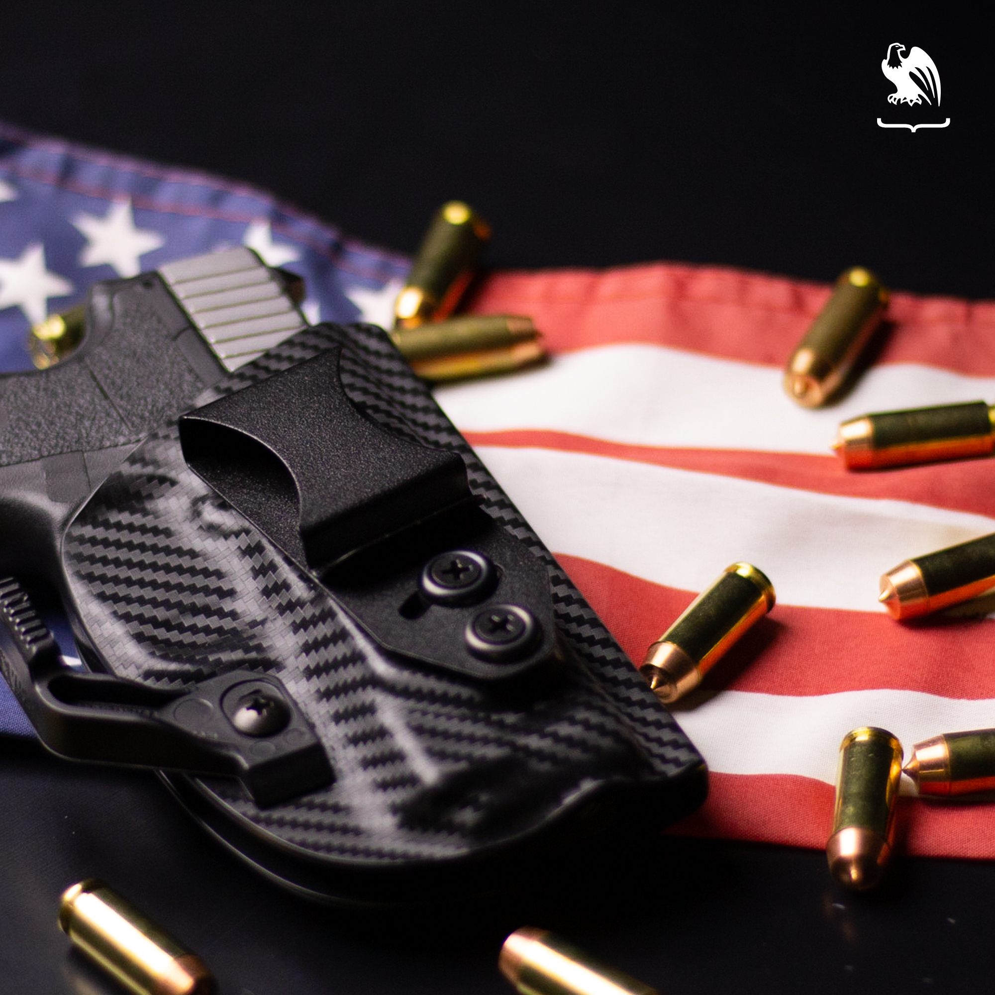 Vedder Holster - Scatter ammo, Holster and American Flag