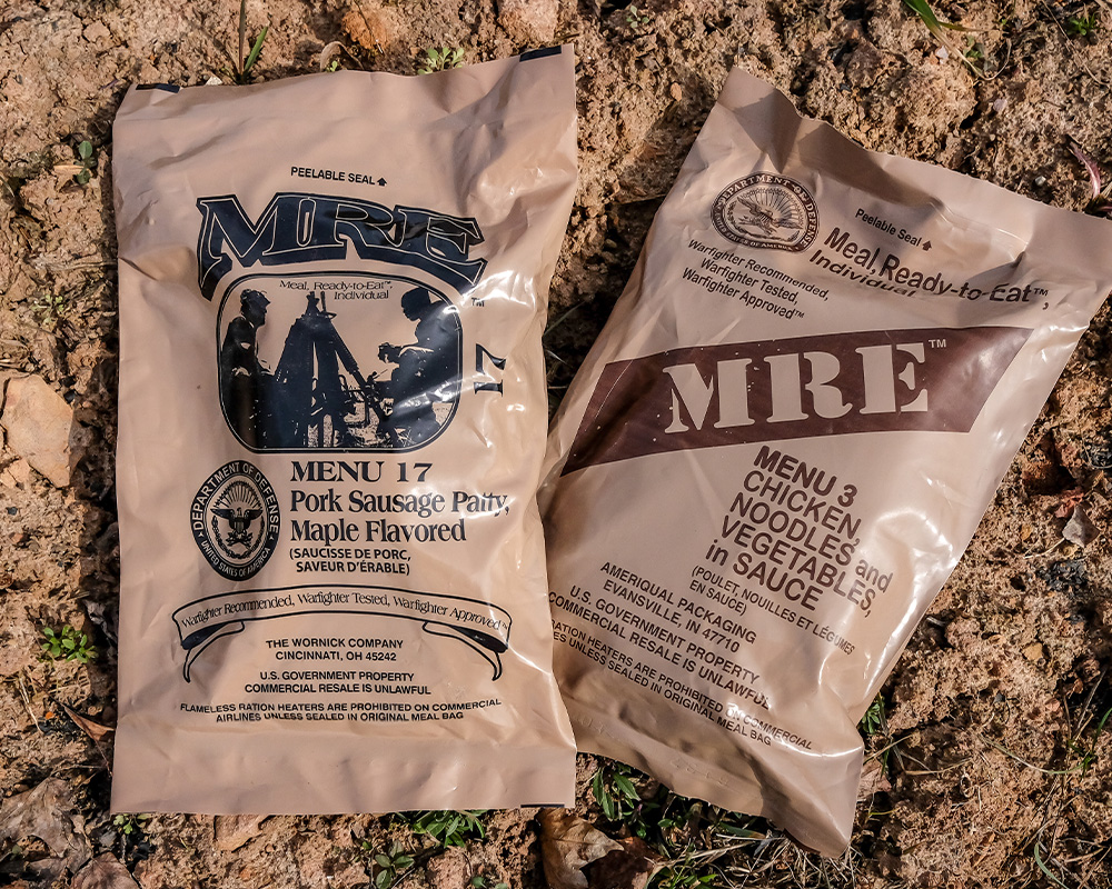 Meal Ready to eat in bags - Survival Food