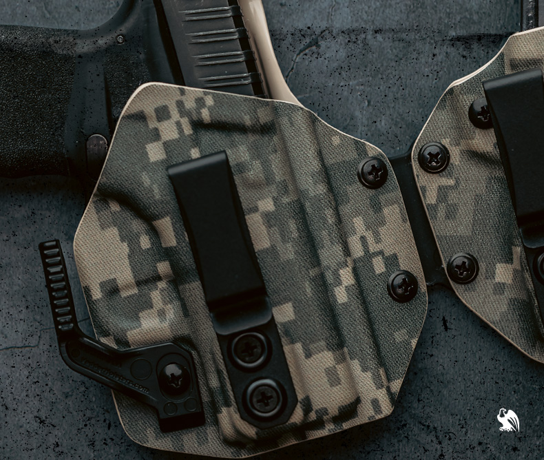 Vedder Holsters Kydex Holsters - Close up photography of the kydex material