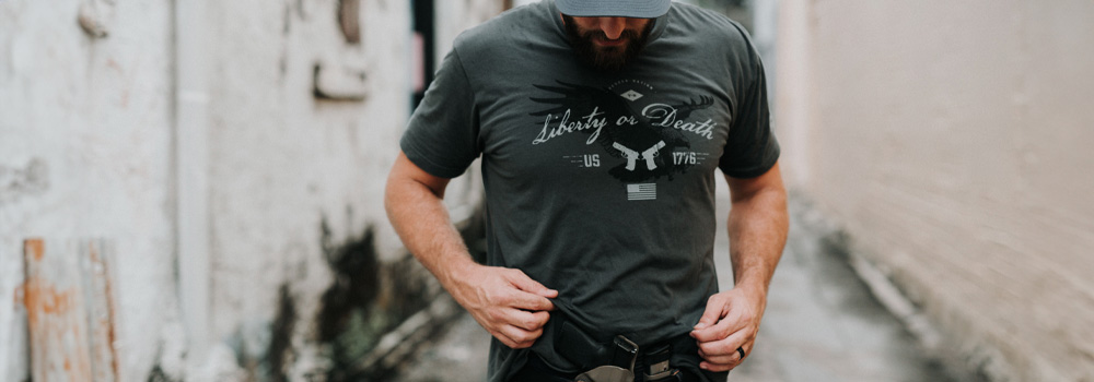 Liberty and Death shirt from Vedder Holsters.