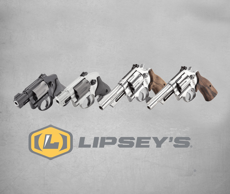 Smith & Wesson and Lipsey’s New Revolver Lineup Photography