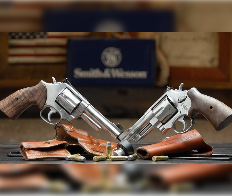 Smith & Wesson 2 New Mountain Gun Revolvers Photography