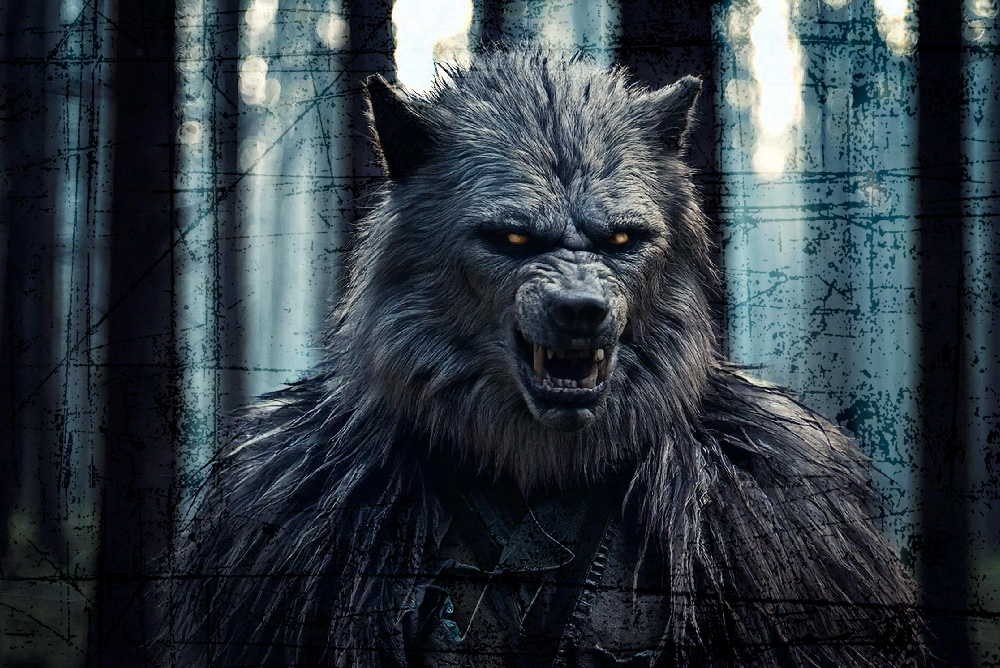 Evil looking Werewolf - AI Photography