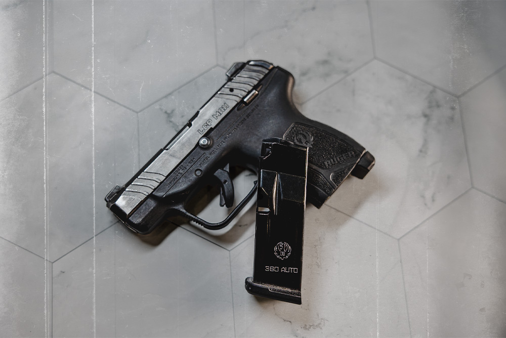 Ruger LCP Max Handgun Photography